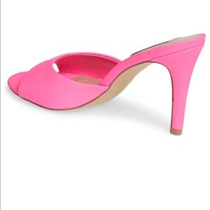 steve madden pink mules